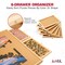Jumbl Puzzle Board with Drawers, Lazy Susan & Cover - Rotating Wooden Jigsaw Puzzle Table